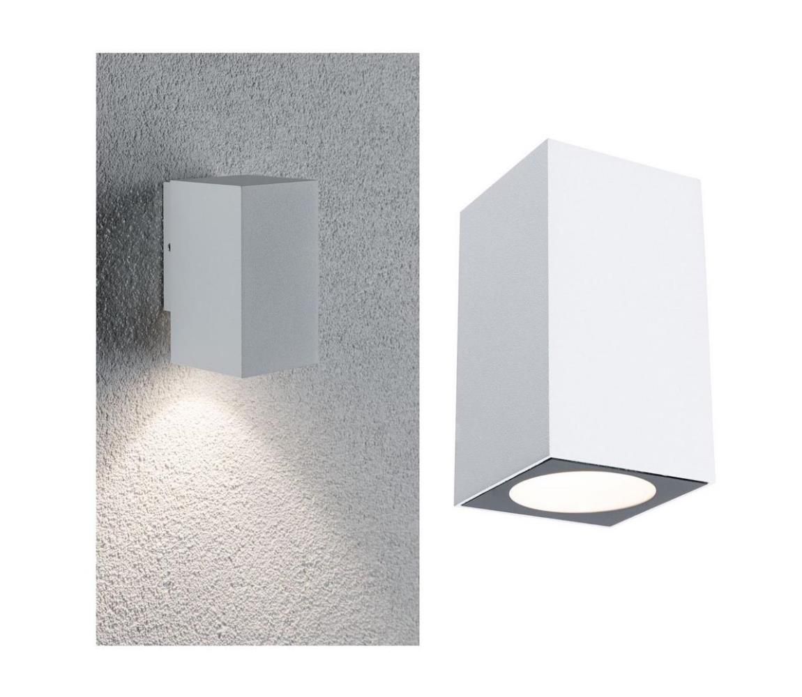 Paulmann 94329 - LED/3,8W IP44 Vonkajšie nástenné svietidlo FLAME 230V biela