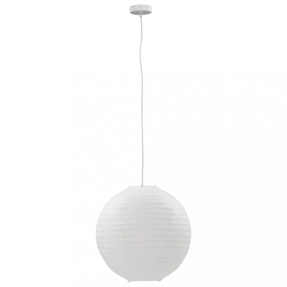 Závesná lampa biela Dekorhome 45 cm