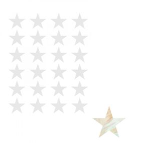 Pieris design Hviezdy - vyfarbovace nálepky na stenu