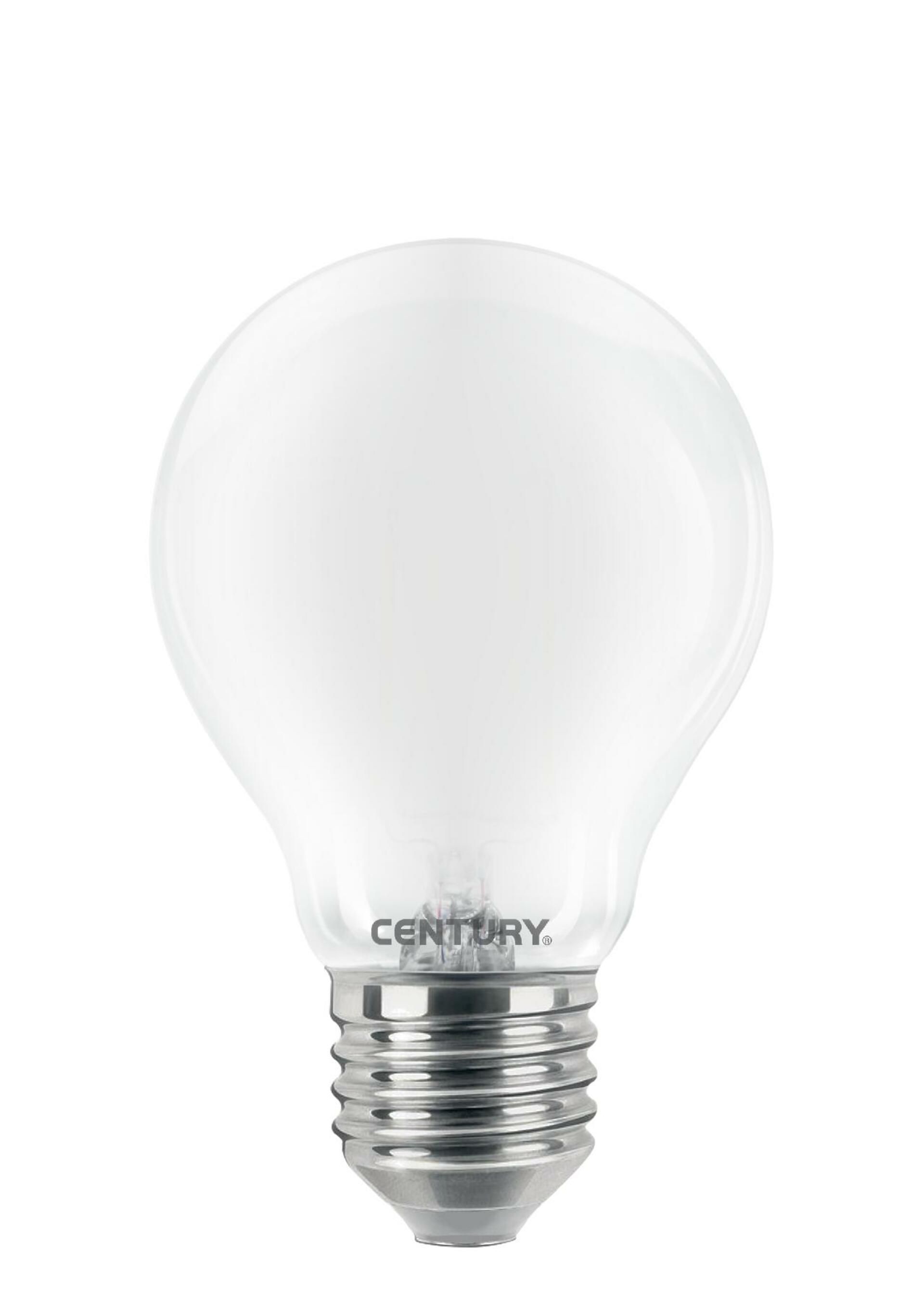 CENTURY LED FILAMENT HRUŠKA SATÉN 8W E27 6000K 1055Lm 360d 67x111mm IP20 CEN INSG3P-082760