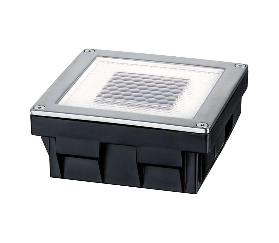 Paulmann 93774 - LED/0,24W IP67 Solárne nájazdové svietidlo CUBE 1,2V