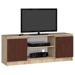 Komoda RTV K140 2D 1PCLP-sonoma / wenge