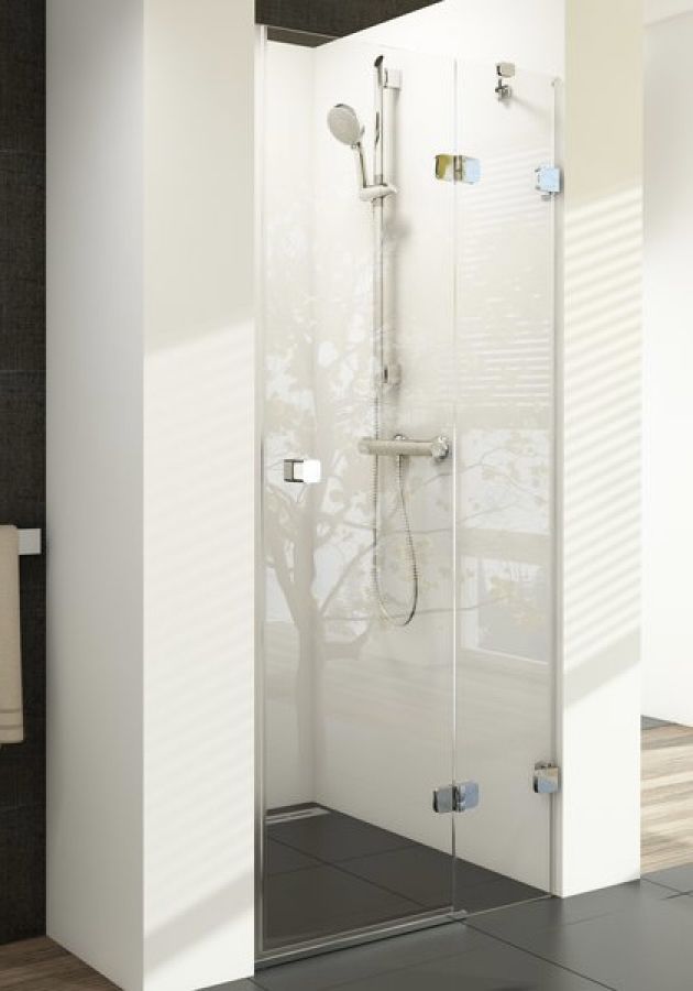 Ravak Brilliant sprchové dvere BSD2-90 R chróm / transparent pravé