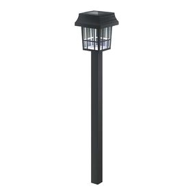 Aigostar - LED Solárna lampa LED/0,006W/1,2V 32 cm čierna 6500K IP44