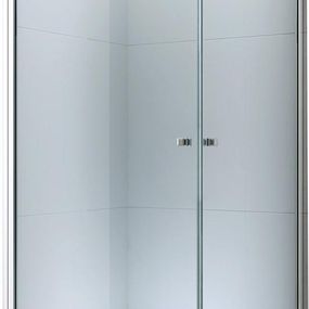 MEXEN/S - PRETORIA duo sprchovací kút 80x70 cm, transparent, chróm 852-080-070-02-00