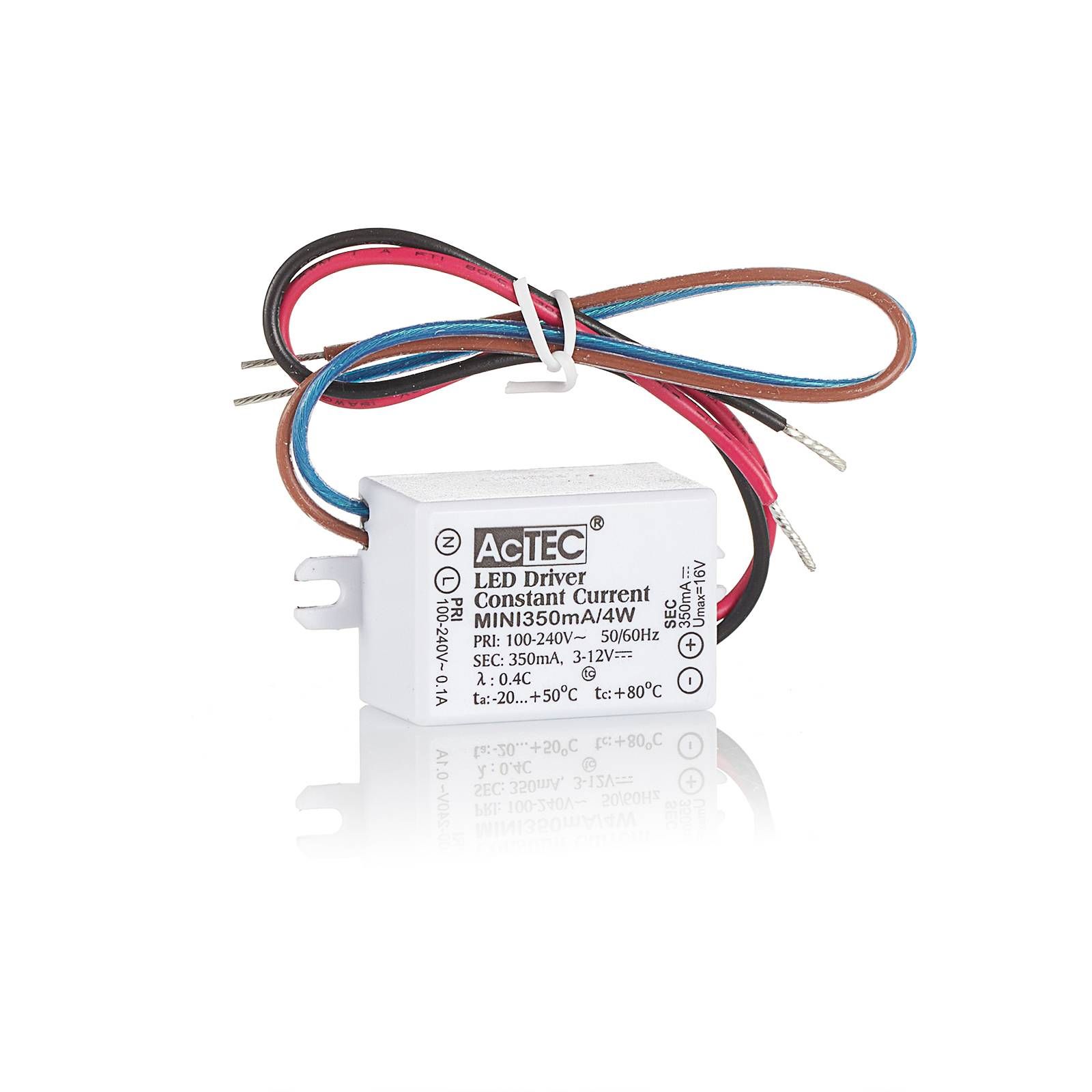 AcTEC Mini LED budič CC 700 mA, 4 W, IP65, plast, P: 5.3 cm, L: 2.7 cm, K: 2.1cm