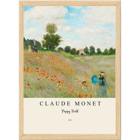 Plagát v ráme 55x75 cm Claude Monet – Wallity