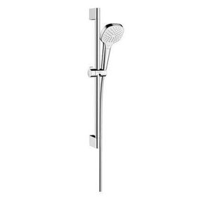 HansGrohe Croma Select E - Sprchová súprava 1jet EcoSmart 9 l/min 0,65 m, biela/chróm 26585400