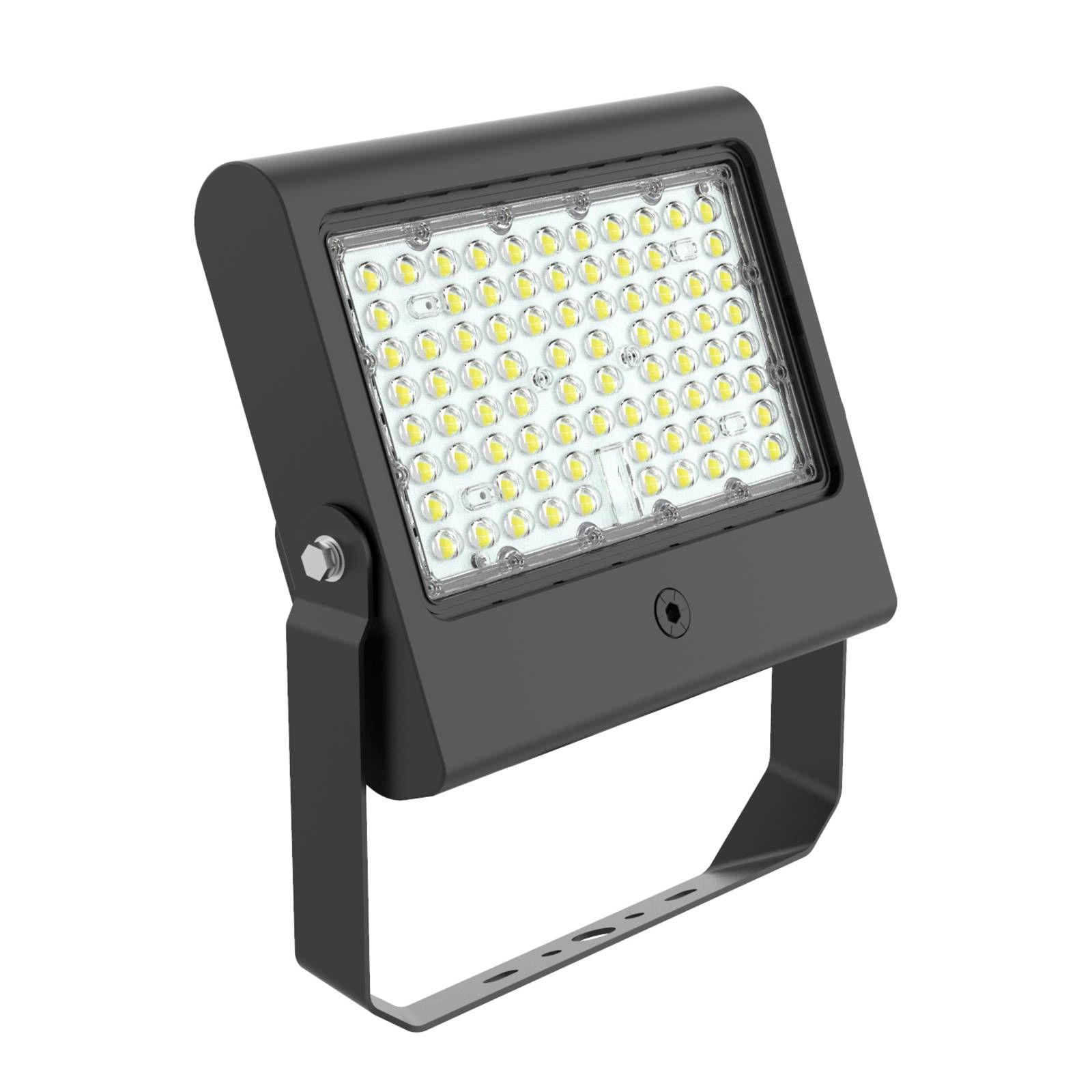 InnoGreen CUBIC 3.0 LED svetlá CRI80 čierna 857, odliatok hliníkovej zliatiny, 150W, L: 40.7 cm, K: 34.7cm