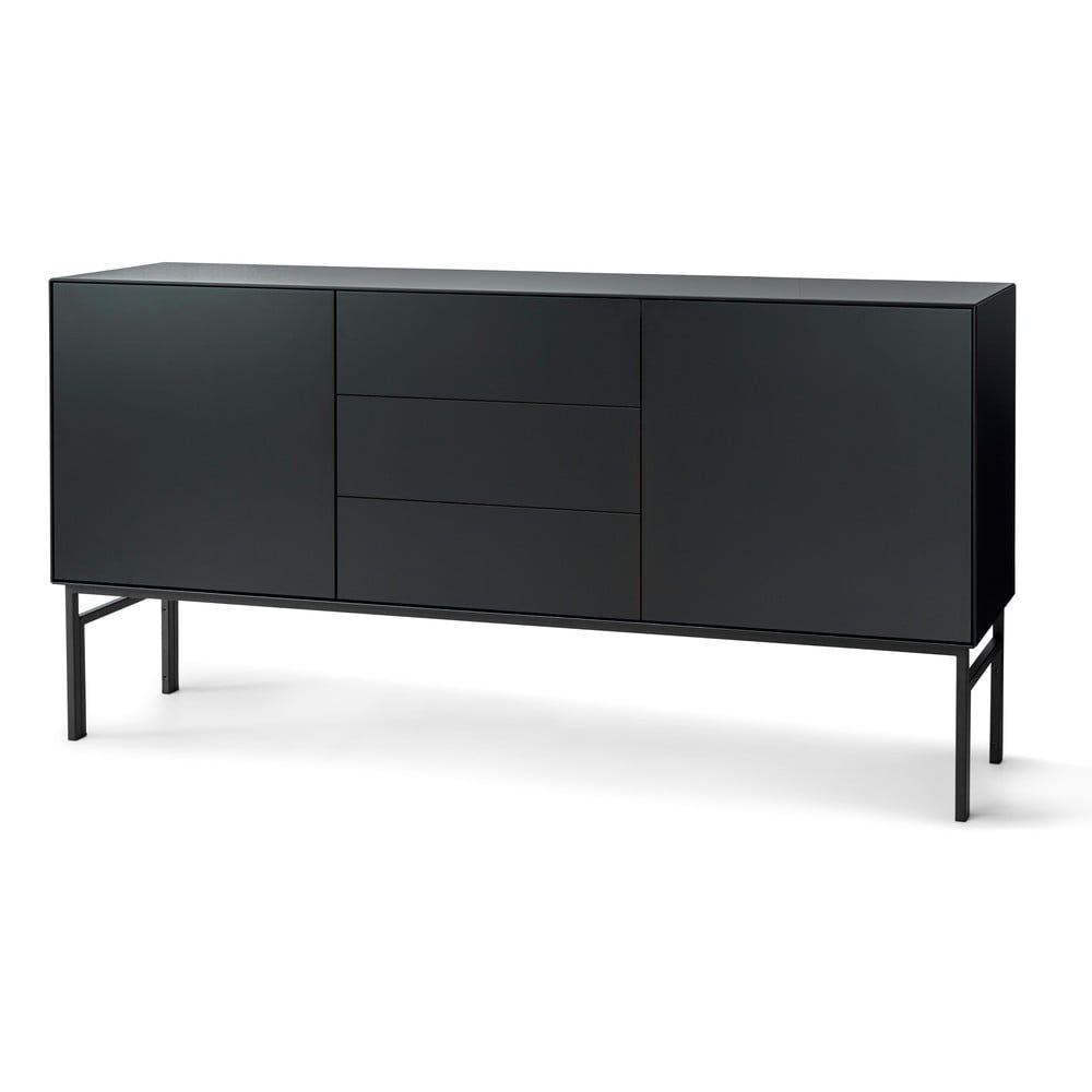 Čierna nízka komoda 180x89 cm Edge by Hammel - Hammel Furniture