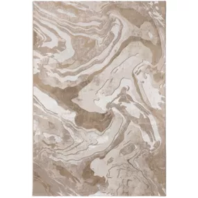 Flair Rugs koberce Kusový koberec Eris Marbled Natural - 80x150 cm