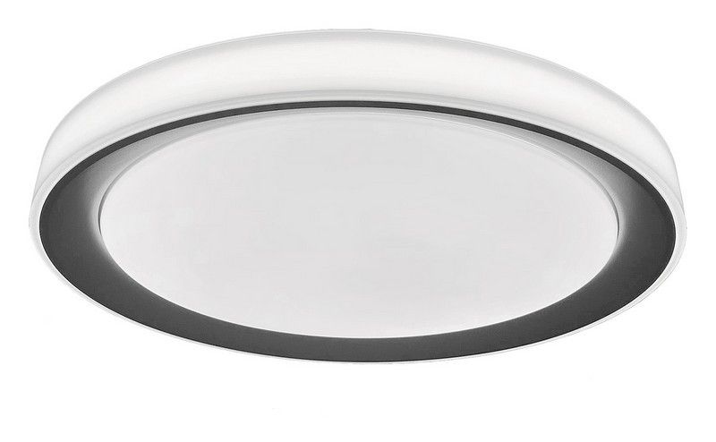 Rabalux 3510 LED stropné svietidlo Everest 1x40W | 3200lm | 2700-6500K | RGB - diaľkové ovládanie, nastaviteľná teplota osvetlenia, pamäťová funkcia, časovač,Wi-Fi, nočný režim, stmievateľné, strieborná