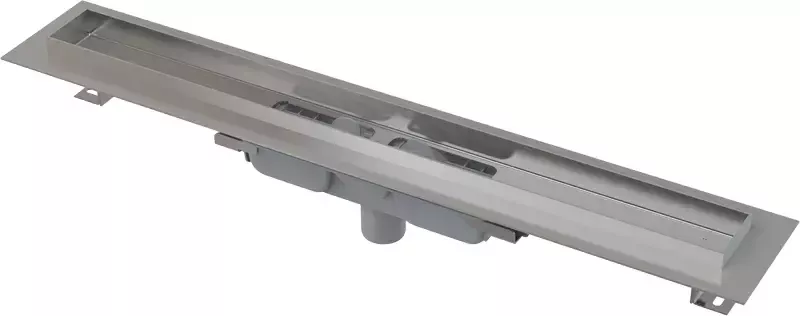 Alcadrain Podlahový žľab s okrajom pre plný rošt, zvislý odtok APZ1106-850 APZ1106-850