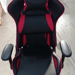 Herní židle černo-červená č.AOJ733