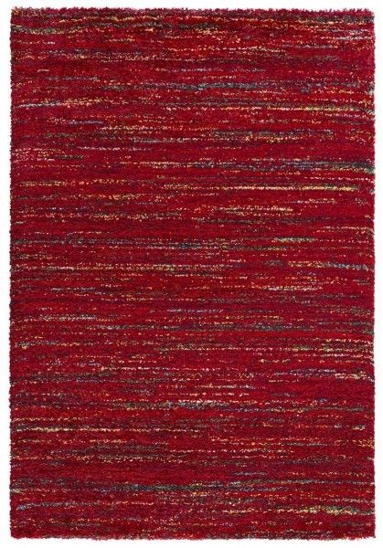 Mint Rugs - Hanse Home koberce Kusový koberec Nomadic 102688 Meliert Rot - 200x290 cm