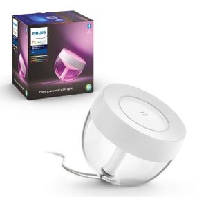 Philips Hue Iris (gen4) 8719514264465 LED náladová stolná lampa 8,1W 2000-6500K+RGB biela/priehľadná IP20 Bluetooth