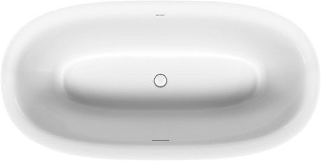 Duravit White Tulip - Vaňa voľne stojaca s panelom a podstavcom 160x80cm, akrylát 700468000000000