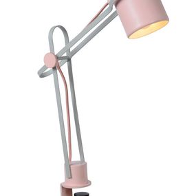 Retro a vintage svietidlo LUCIDE BASTIN Pink 05535/01/66