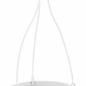Kinekus Kvetináč závesný, plastový, priemer 23cm, SPLOFY, biely