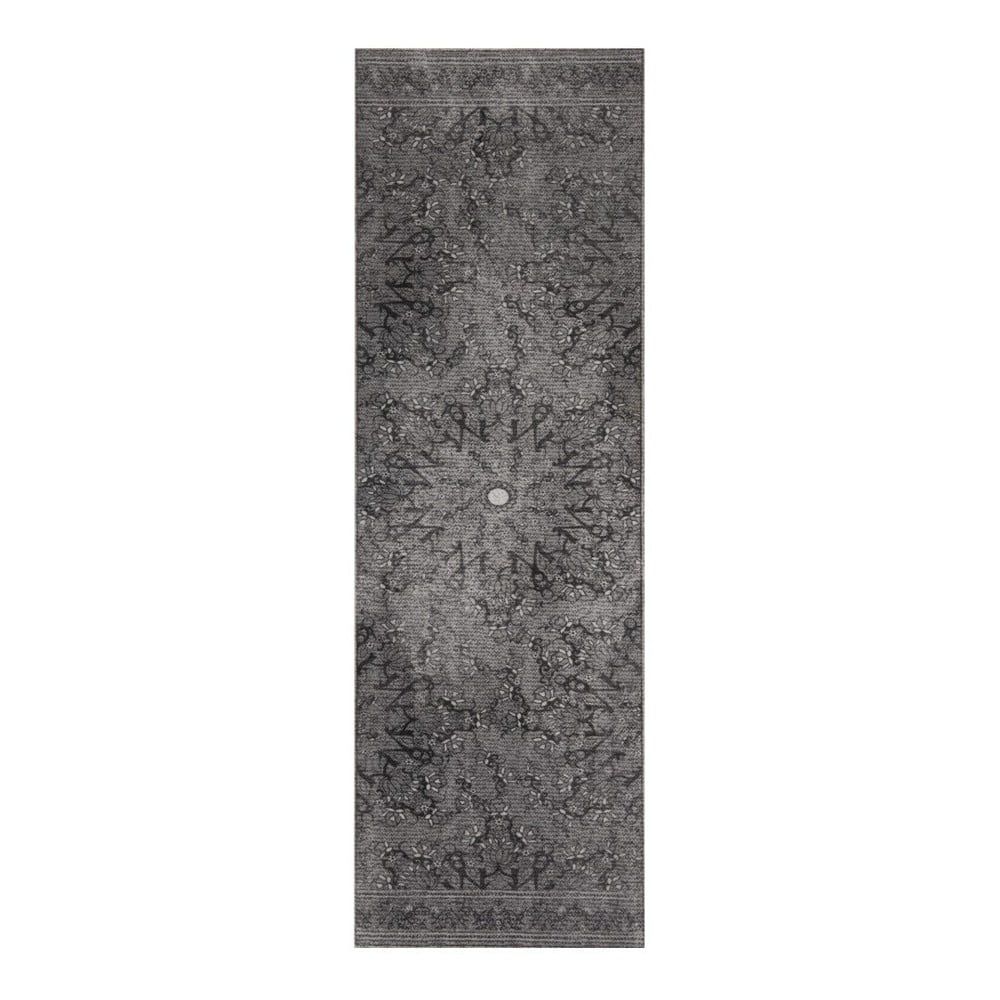 Sivý behúň Zala Living Cook & Clean Mirage, 60 × 180 cm