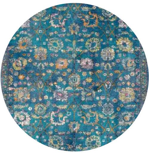 Festival koberce Kusový koberec Picasso K11600-04 Sarough kruh - 133x133 (priemer) kruh cm