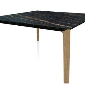 BONTEMPI - Stôl Versus štvorcový, 140/160x140/160 cm
