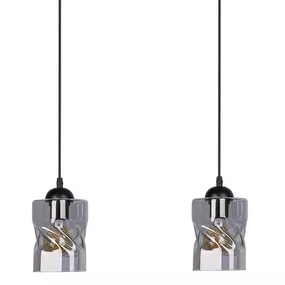 Závesná lampa FELIS 2xE27 Candellux Sivá