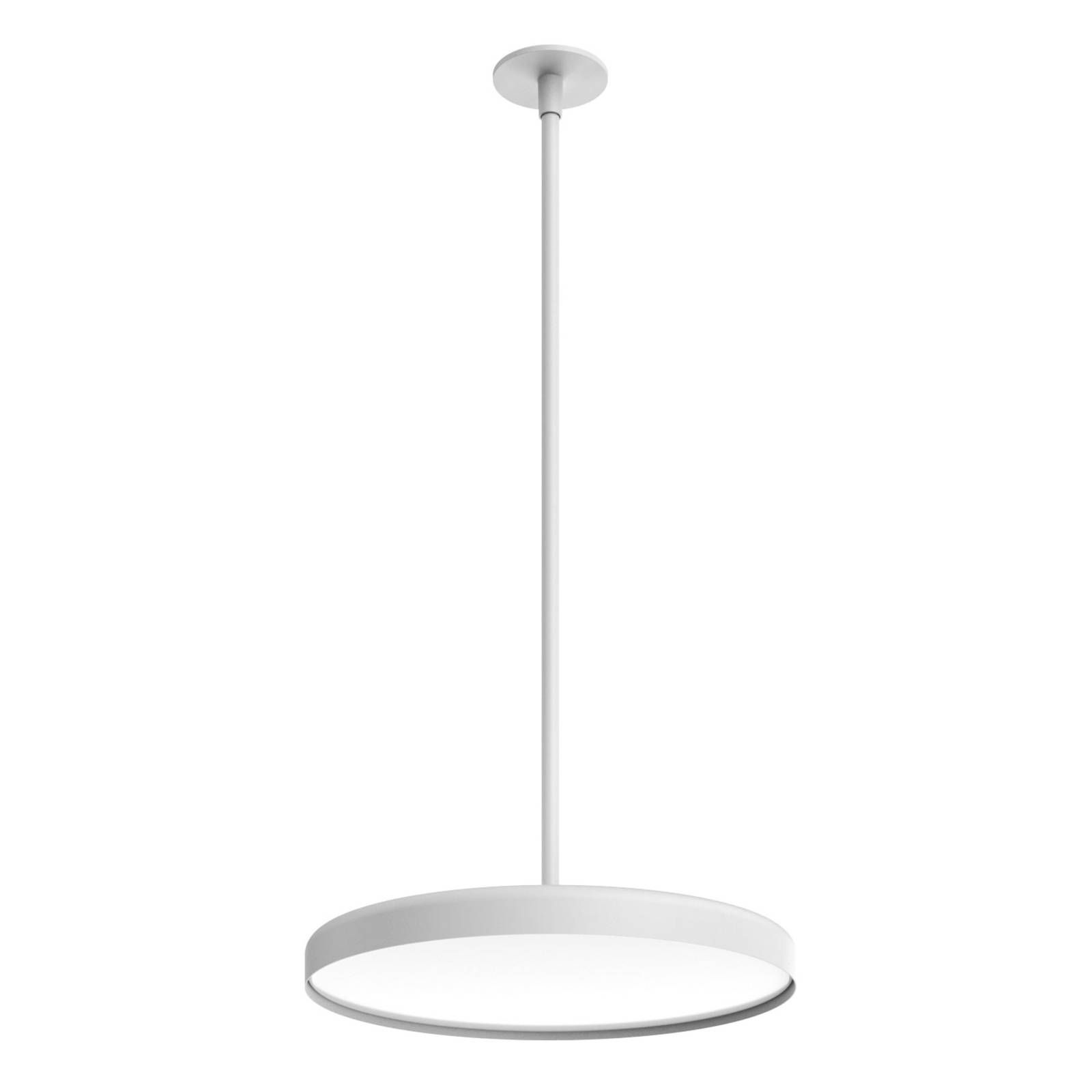 FLOS Infra-Structure C1 LED stropná lampa biela, Obývacia izba / jedáleň, lisovaný hliník, 40W, K: 112.8cm