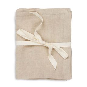 ferm LIVING Látkové obrúsky Linen Natural - set 2 ks