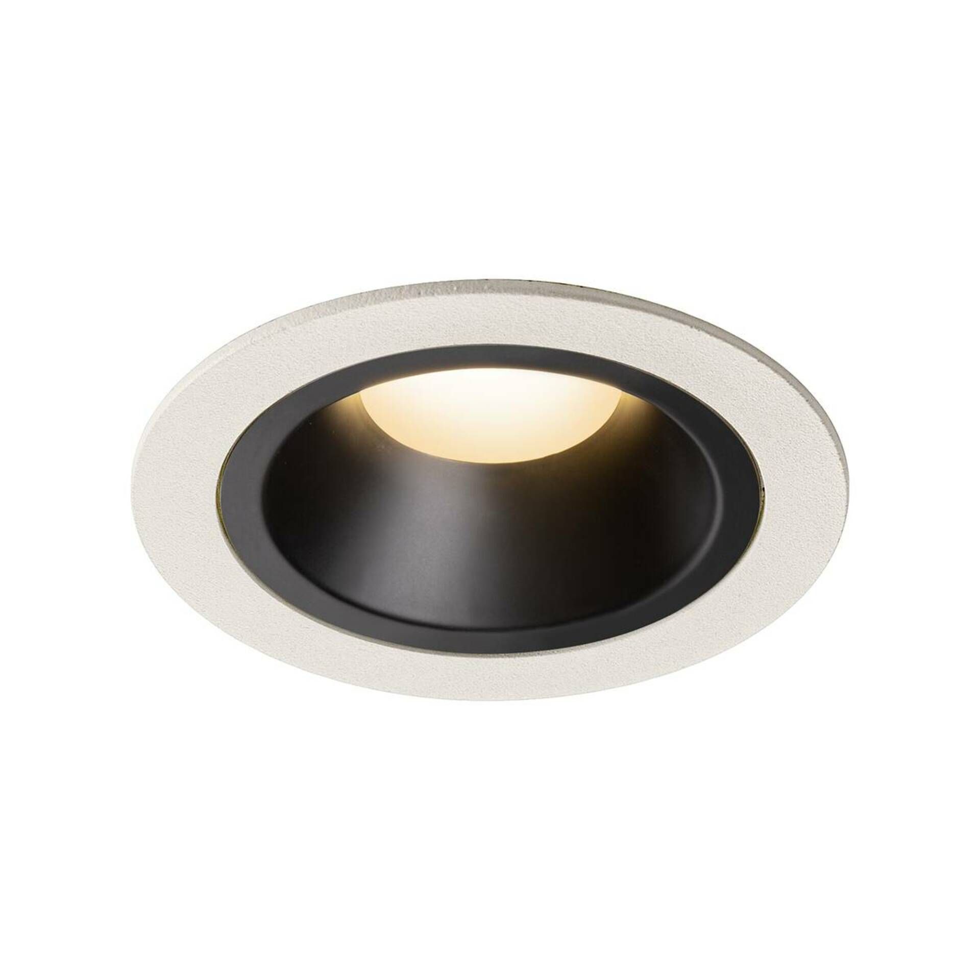 SLV BIG WHITE NUMINOS DL M vnitřní LED zápustné stropní svítidlo bílá/černá 2700 K 40° včetně listových pružin 1003856