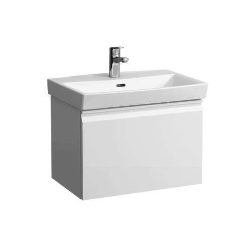 Laufen Pro - Umývadlová skrinka, 770x450x390 mm, 1 zásuvka, matná biela H4830610954631