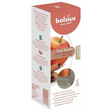 Bolsius Vonný difuzér Bolsius 45 ml jablko škorica