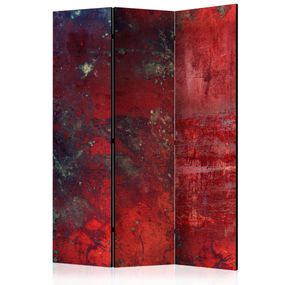 Paraván Red Concrete Dekorhome 135x172 cm (3-dielny)