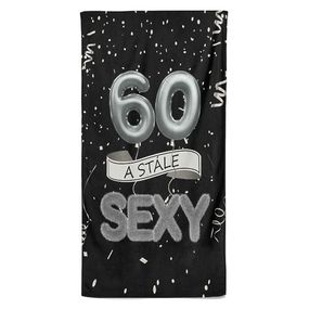 Osuška Stále sexy – čierna (vek: 60)