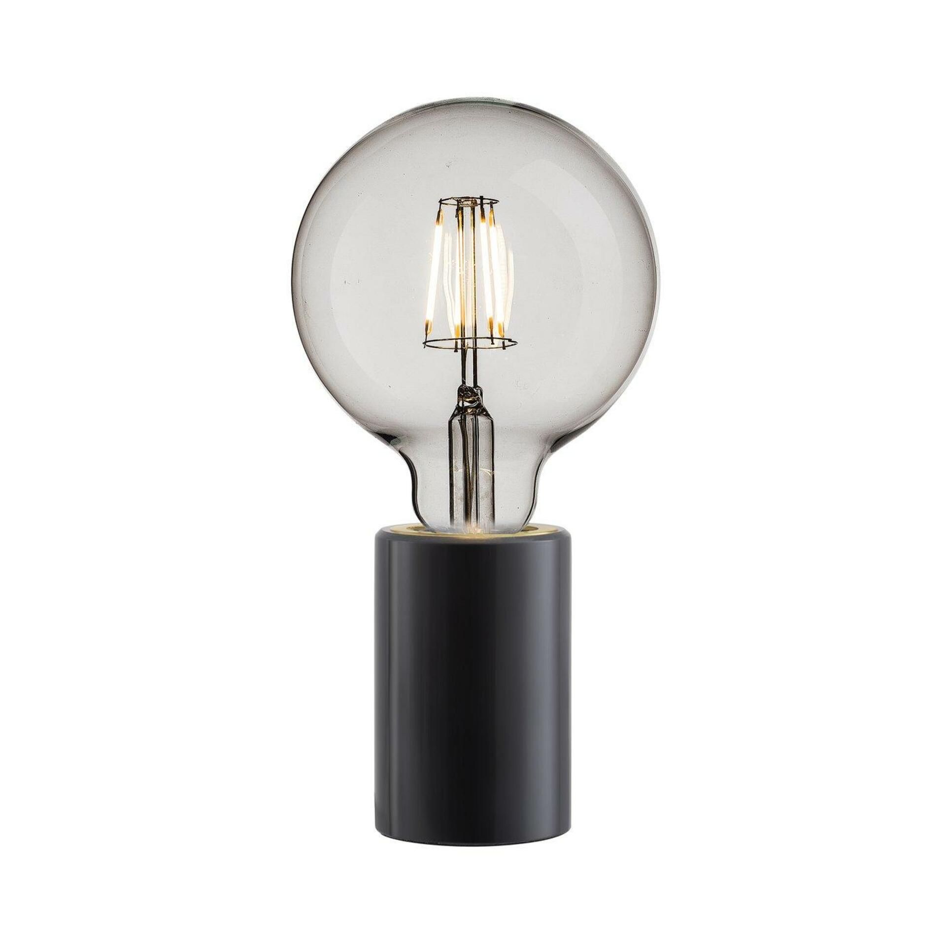 NORDLUX stolní lampa Siv 1x60W E27 černá 45875003