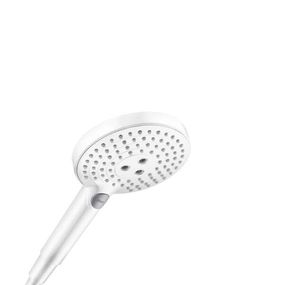 HansGrohe Raindance Select S - Sprchová hlavica 120, 3 prúdy, EcoSmart, matná biela 26531700