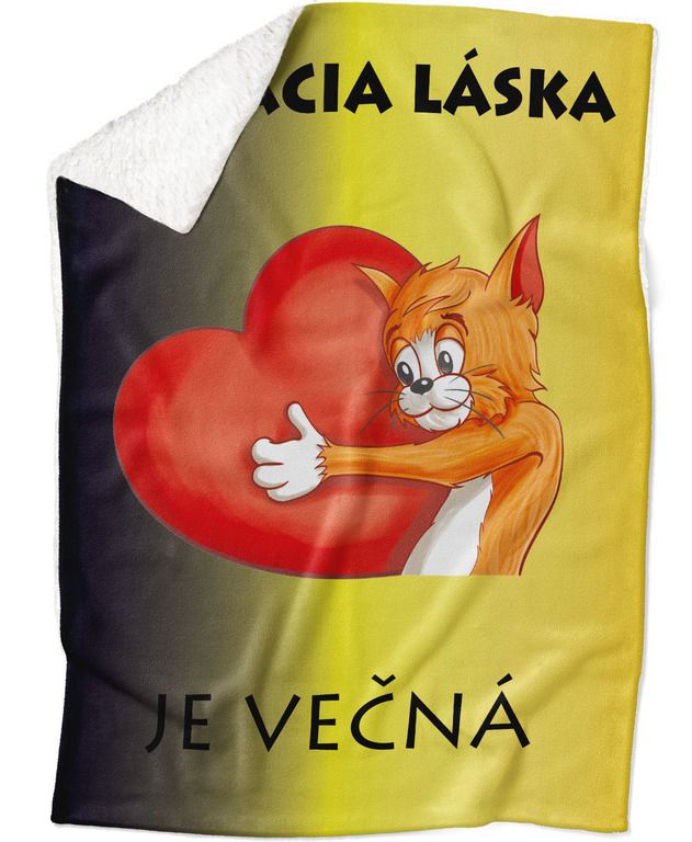 Deka Mačacia láska je večná (Podšitie baránkom: ÁNO)