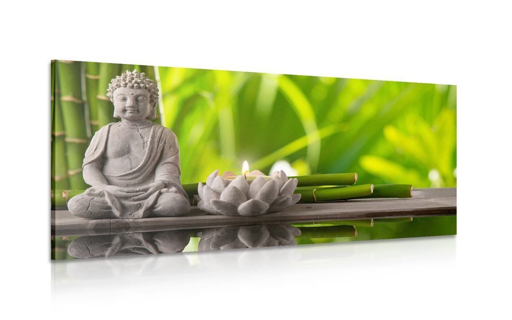 Obraz harmonický Budha - 120x60