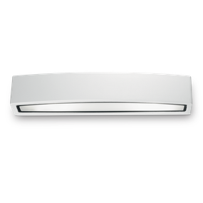 Exteriérové nástenné svietidlo Ideal lux 100364 ANDROMEDA AP2 BIANCO 2xE27 60W IP54 IP54