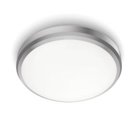 Philips Doris CL257 LED kúpeľňové stropné svietidlo 1x6W | 600lm | 2700K | IP44 - ochrana EyeComfort, nikel