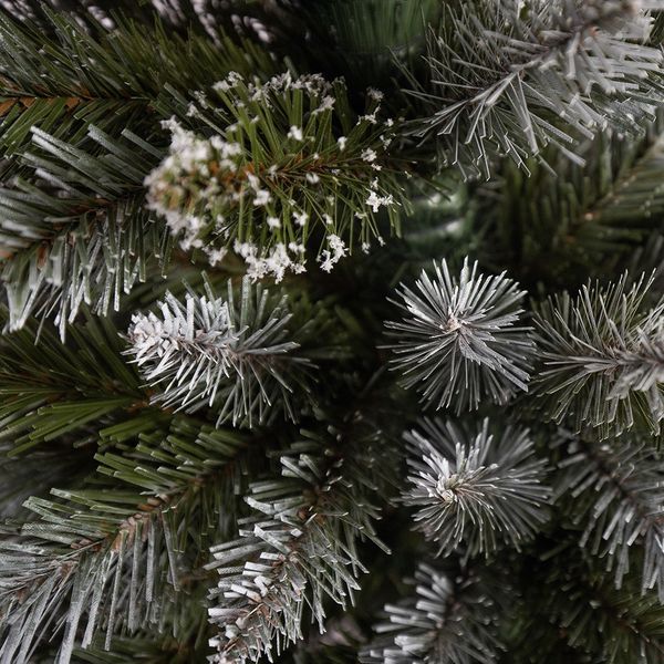 DomTextilu Kvalitný vianočný stromček zasnežený smrek 150 cm 67003