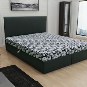 Manželská posteľ 160 cm Trachalio (s matracom)