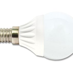 LED mini globe E14,5W,2700K, 430lm