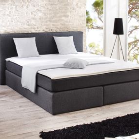 Manželská posteľ Boxspring 180 cm Base (s matracmi)