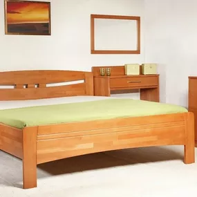 Masívna posteľ s úložným priestorom evita 1 - 160/180 x 200cm - 160 x