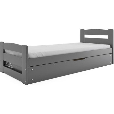 Detská posteľ ERNIE 200x90 cm Šedá