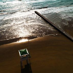 BUBOLA e NAIBO - Obraz GLARE ON THE BEACH 100x150 cm