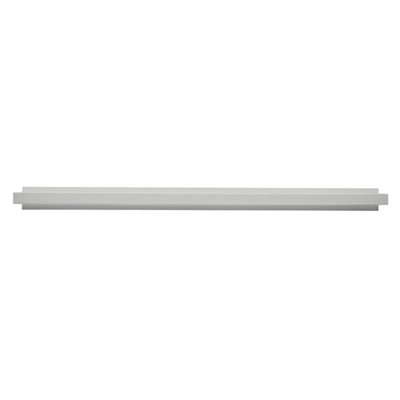 Stilnovo Nástenné LED svietidlo Tablet W1 šírka 96 cm biele, Obývacia izba / jedáleň, hliník, polykarbonát, 26W, L: 96 cm, K: 2cm