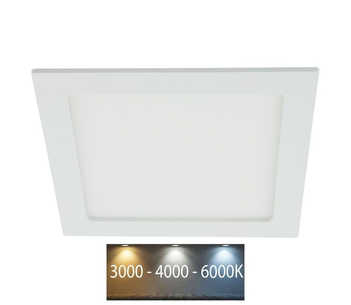 LED Kúpeľňové podhľadové svietidlo LED/24W/230V 3000/4000/6000K IP44