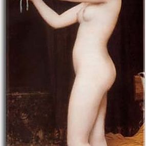 Venus Binding Her Hair Obraz zs16936
